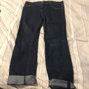 Dark wash Banana Republic jeans
